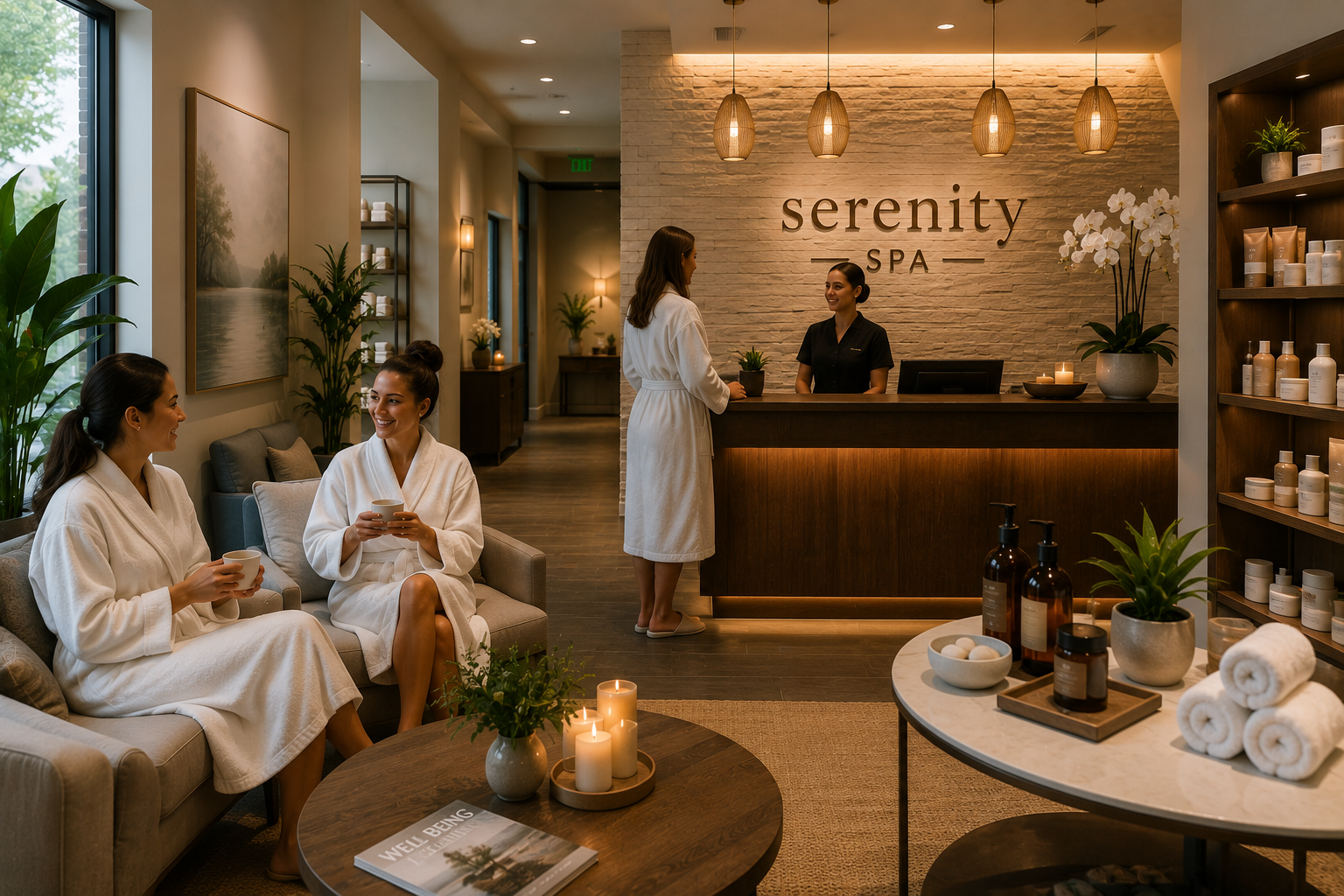 Salon and spa