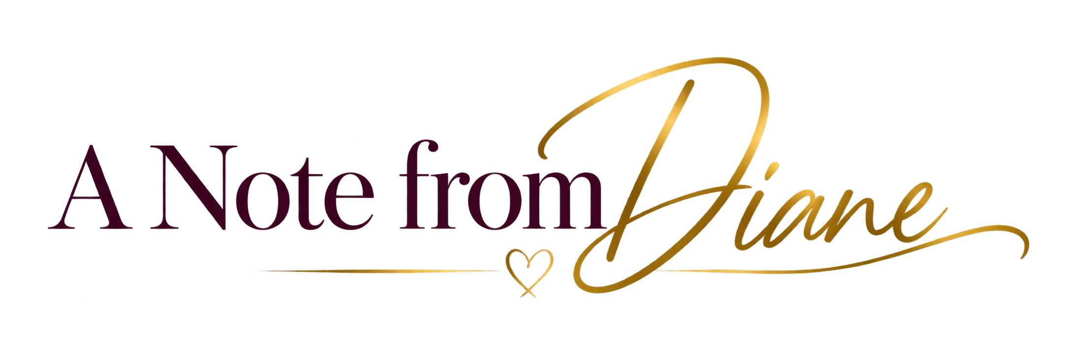 A Note from Diane